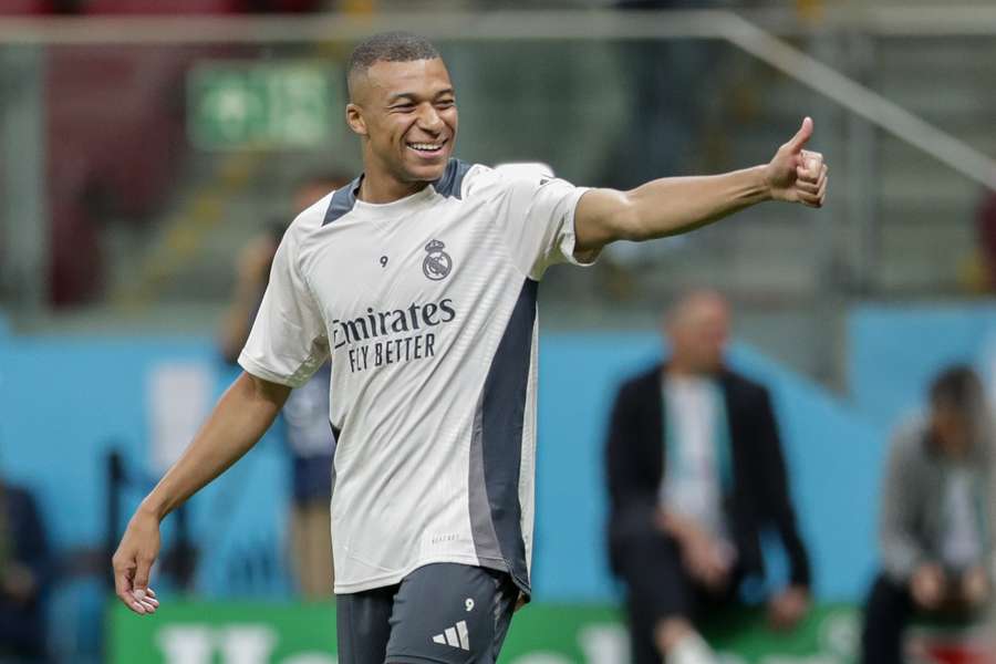 Mbappé staat in de basis bij Real Madrid