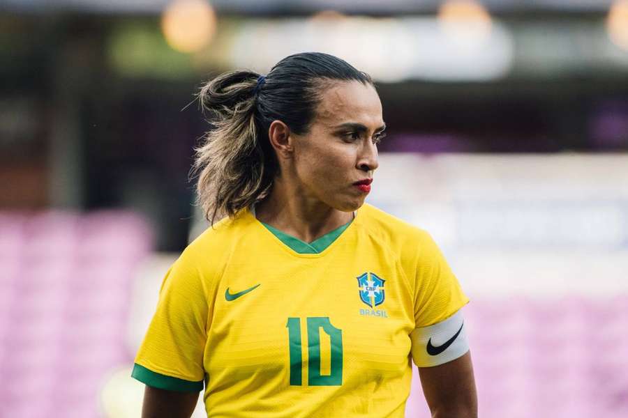 Marta, la emblemática número 10 de la selección brasileña