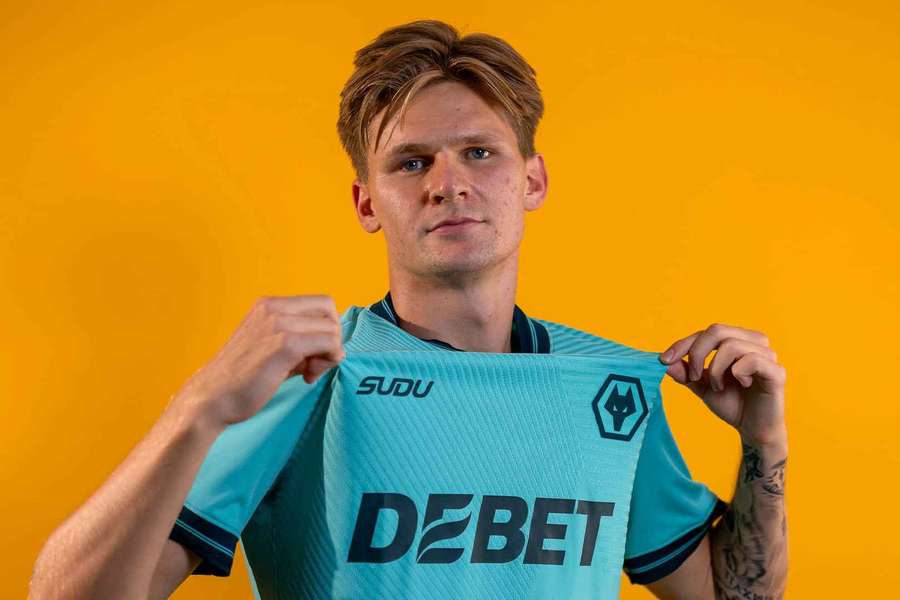 David Moller Wolfe já com a nova camisola