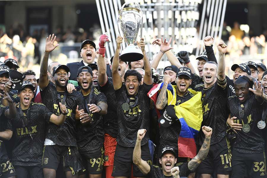 Os Los Angeles FC venceram a MLS com apenas oito anos de existência