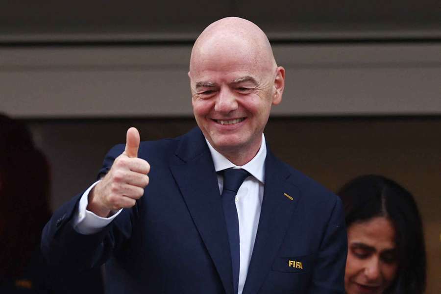 Gianni Infantino à la Coupe du monde 2026. Gianni Infantino à la Coupe du monde 2026.