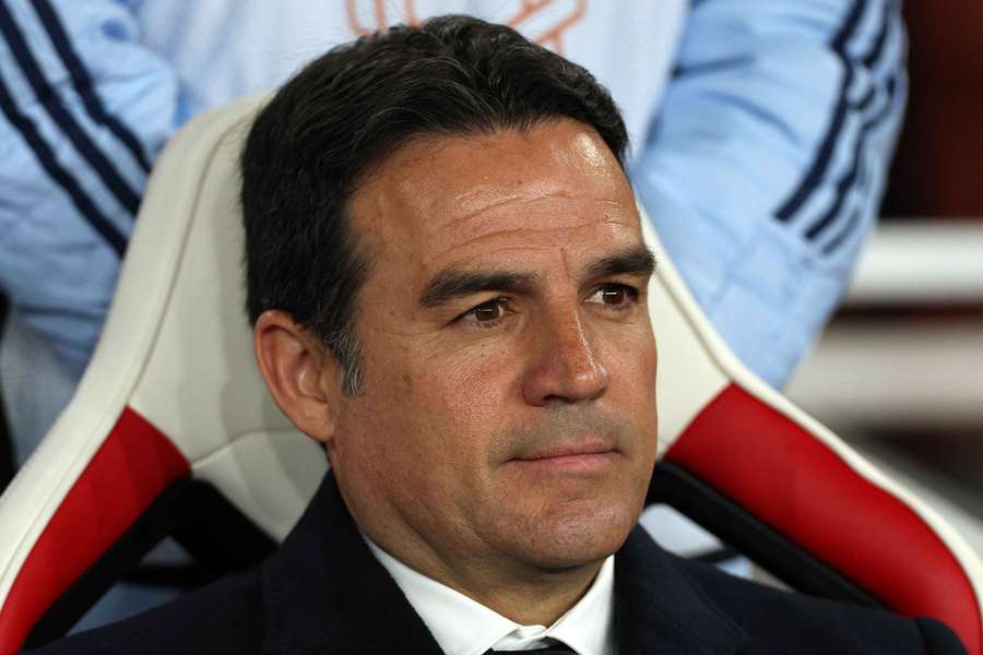 Alberto Toril, durante el partido frente al Arsenal.