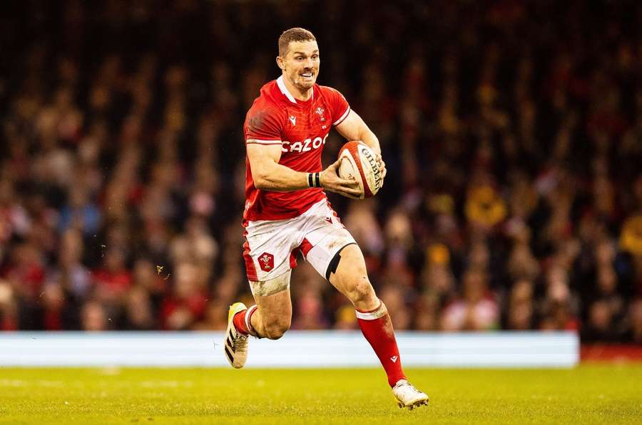 George North during the Autumn Nations Series Rugby match between Wales and Australia