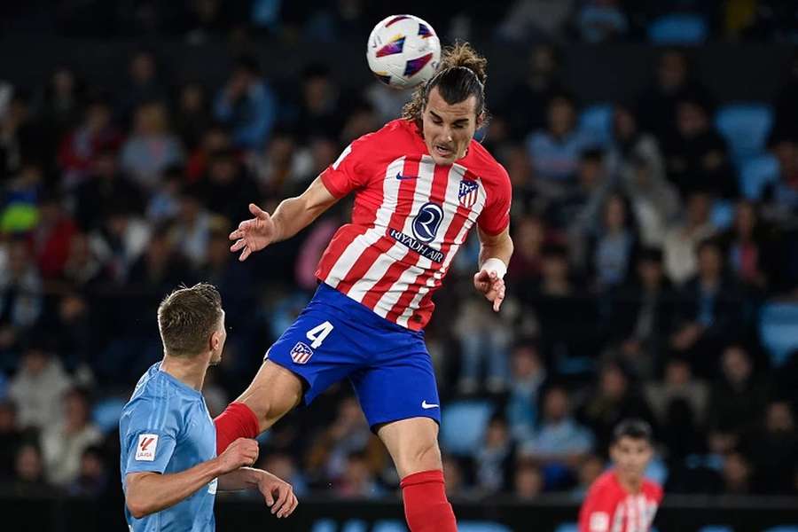 Soyuncu ha disputado nueve partidos con el Atlético de Madrid esta temporada