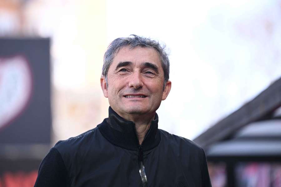 Ernesto Valverde en Liga le 28 février.