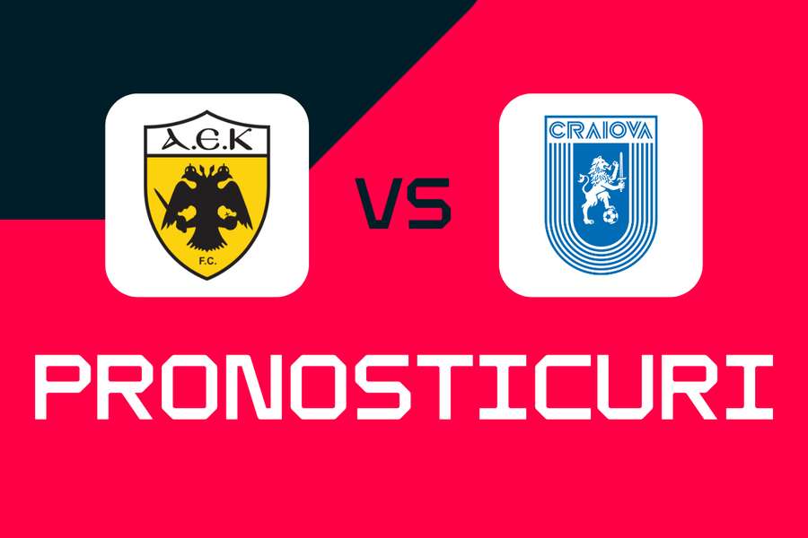 AEK Atena - Universitatea Craiova - Pronosticuri, cele mai bune pariuri și cote Conference League