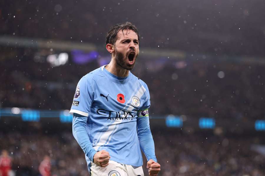 Bernardo Silva, capitão do Manchester City Bernardo Silva, capitão do Manchester City