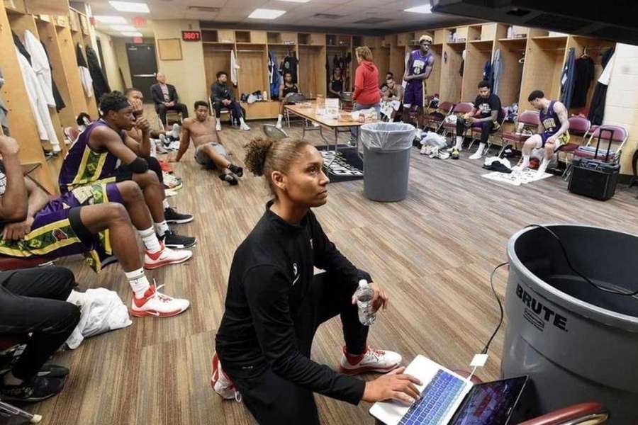 Mery Andrade é adjunta na NBA
