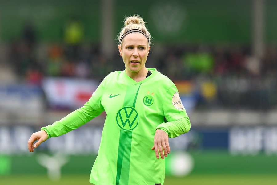 Svenja Huth hat noch Spaß am Spiel.