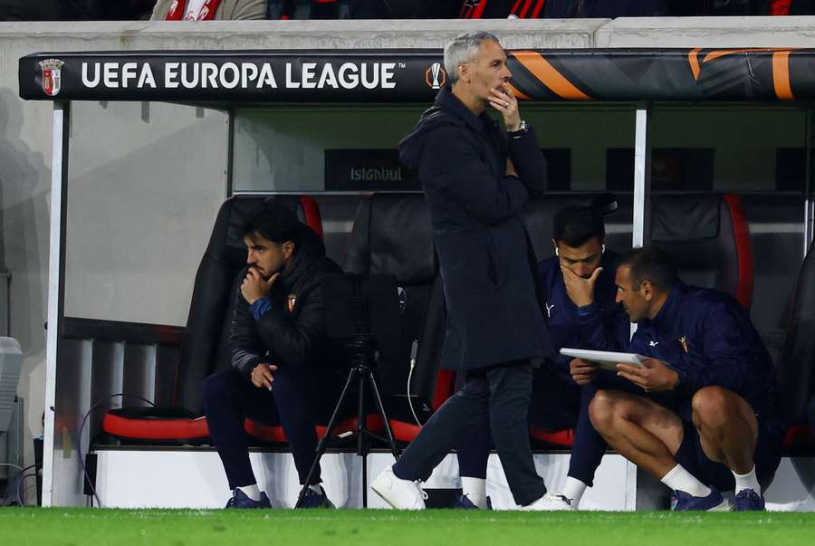 Carlos Vicens, treinador do SC Braga