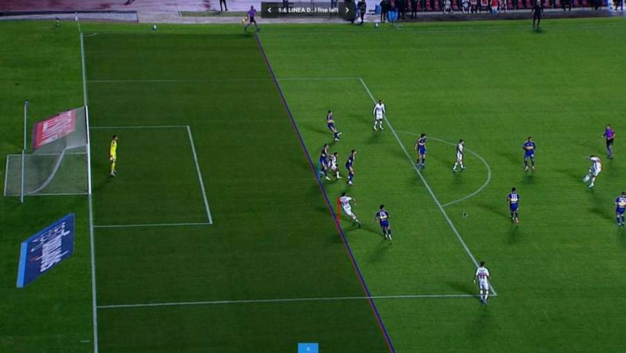 A decisão da arbitragem no gol anulado de Ryan Francisco A decisão da arbitragem no gol anulado de Ryan Francisco