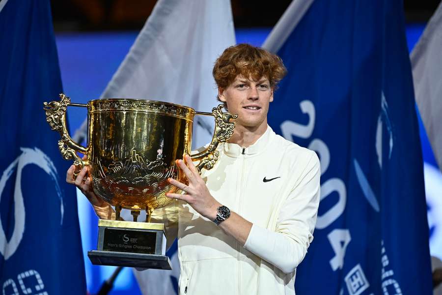 Sinner subiu ao quarto lugar no ranking ATP após a vitória em Pequim