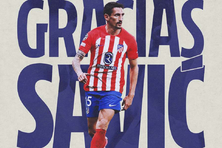 Savic y el Atlético ya no están juntos