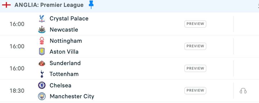 Program Premier League Program Premier League