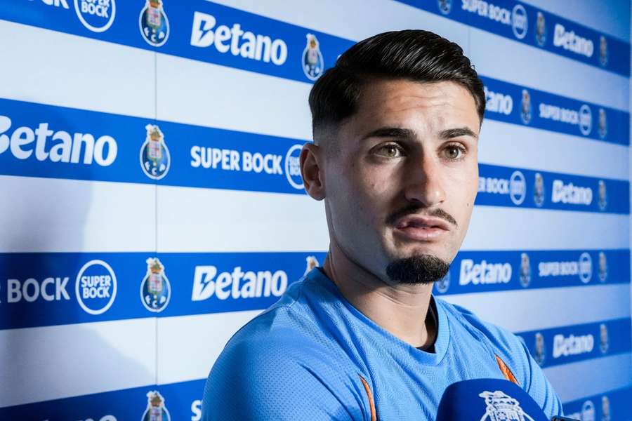 Borja Sainz, jogador do FC Porto