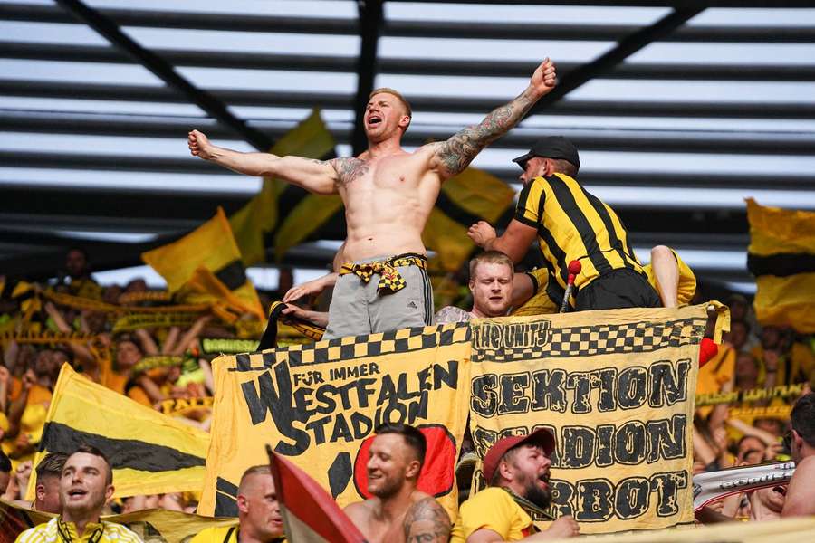 Ekstase bei den Dortmund-Fans
