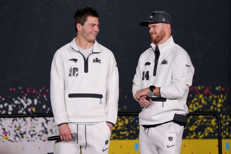 Drake Maye y Sam Darnold fueron protagonistas en la Opening Night de la Super Bowl LX