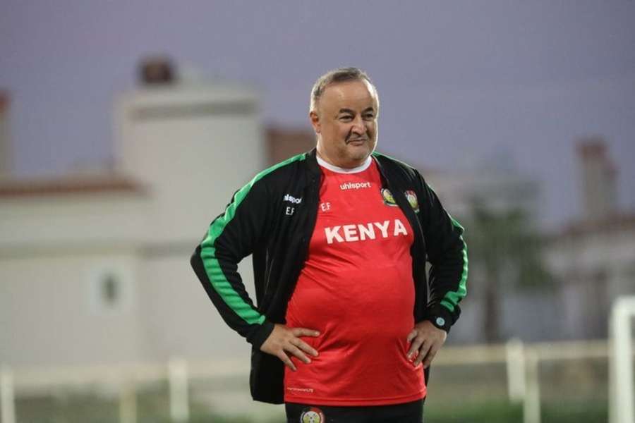 Kenya head coach Engin Firat