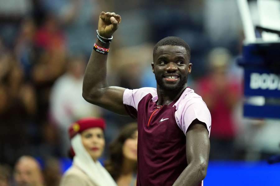 Frances Tiafoe will face Andrey Rublev in the quarterfinals on Wednesday