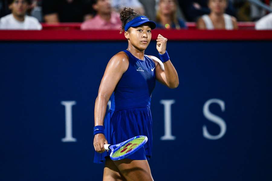 Naomi Osaka em ação