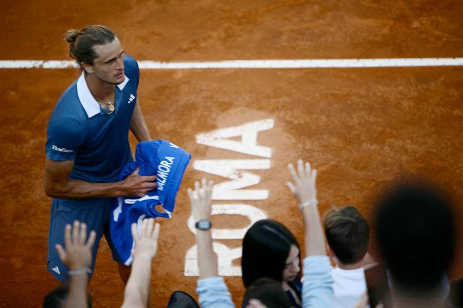 Alexander Zverev macht in Rom bislang gute Figur.