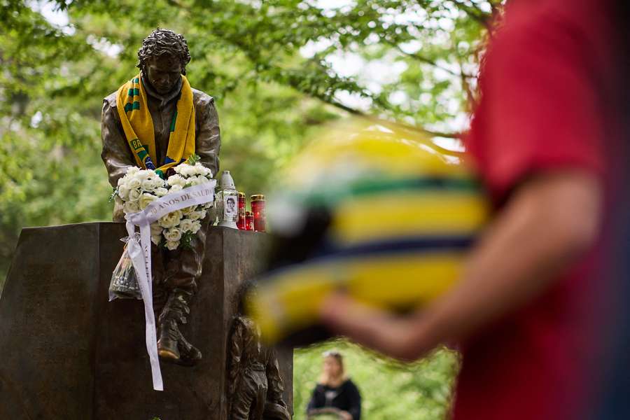 Memorial de Senna e Ratzenberger em Ímola