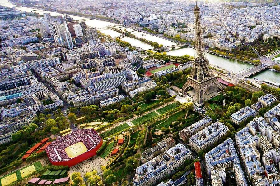 Instalações dos Jogos de Paris ficarão em pontos turísticos da cidade