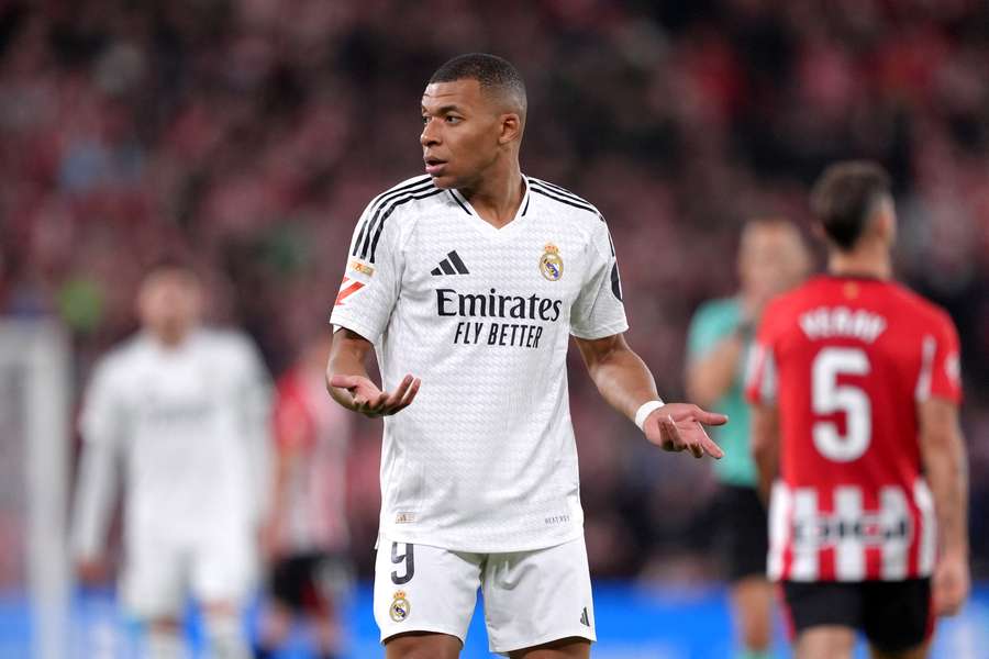 Kylian Mbappé n'a pas enchaîné avec une bonne performance à Bilbao.