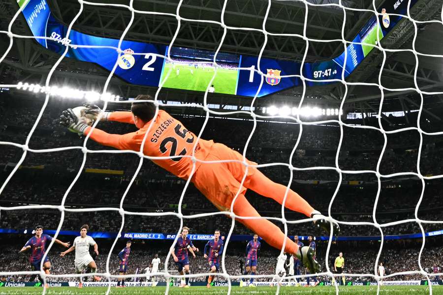 Szczesny, en el Bernabéu Szczesny, en el Bernabéu