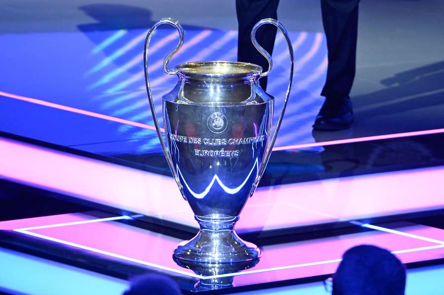 The Champions League trophy