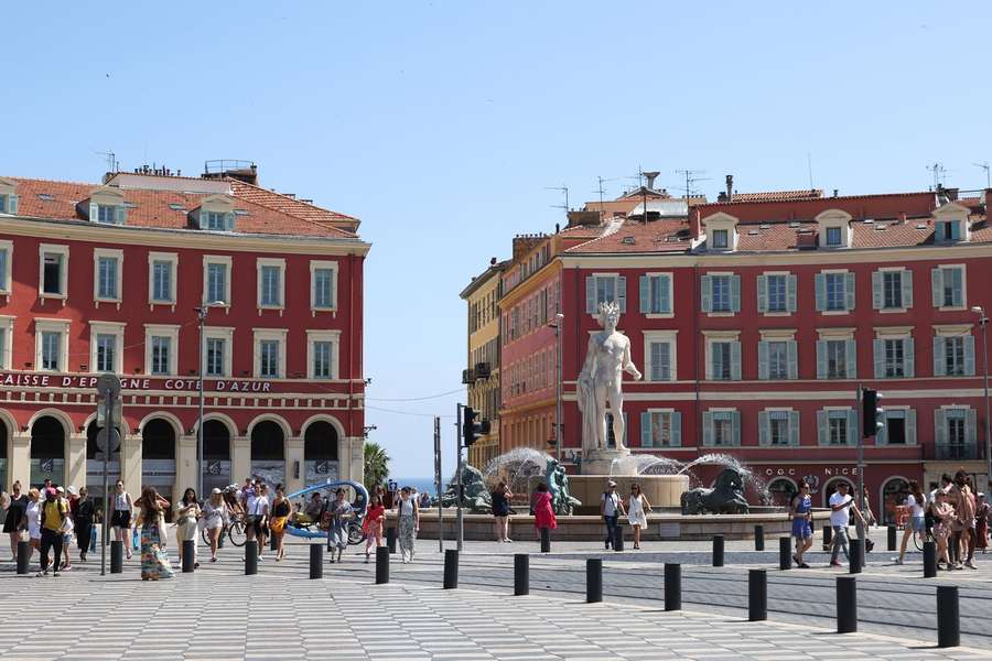 De Place Massena in Nice