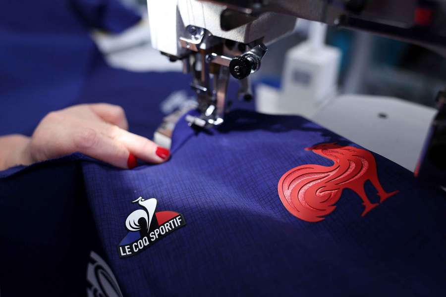 Le Coq Sportif is synonymous with France's rugby jerseys