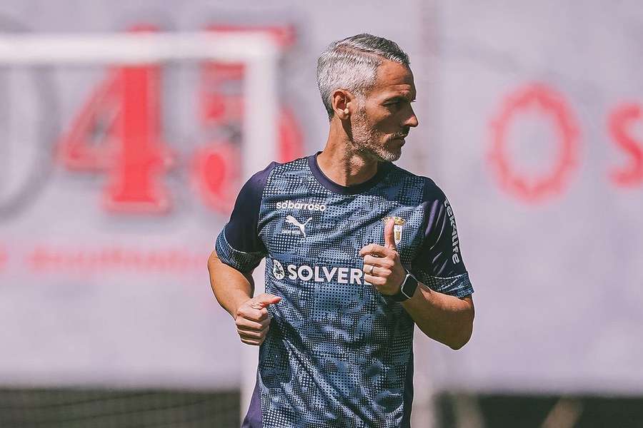 Carlos Vicens, treinador do SC Braga