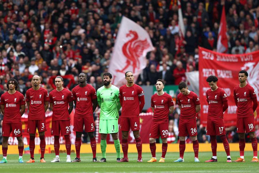 Os adeptos do Liverpool têm vaiado repetidamente o hino nacional nos últimos anos