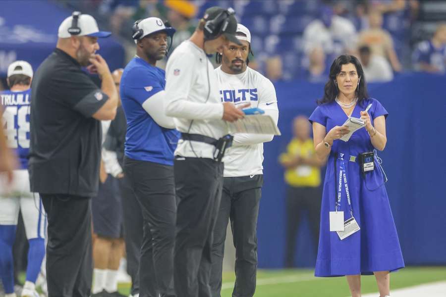 Besitzerin Carlie Irsay-Gordon krempelt derzeit die Indianapolis Colts um.