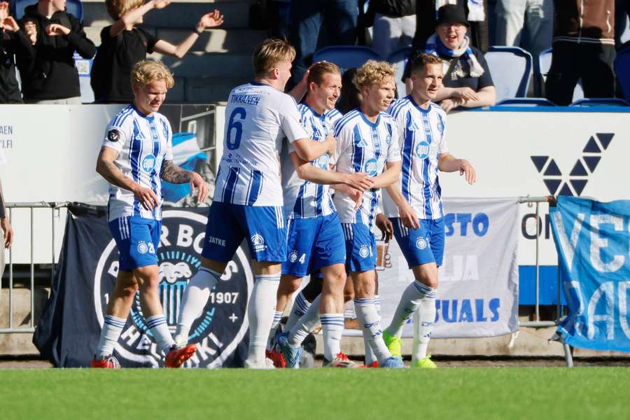 HJK's first team reached the Quarter-finals by beating third-tier opposition