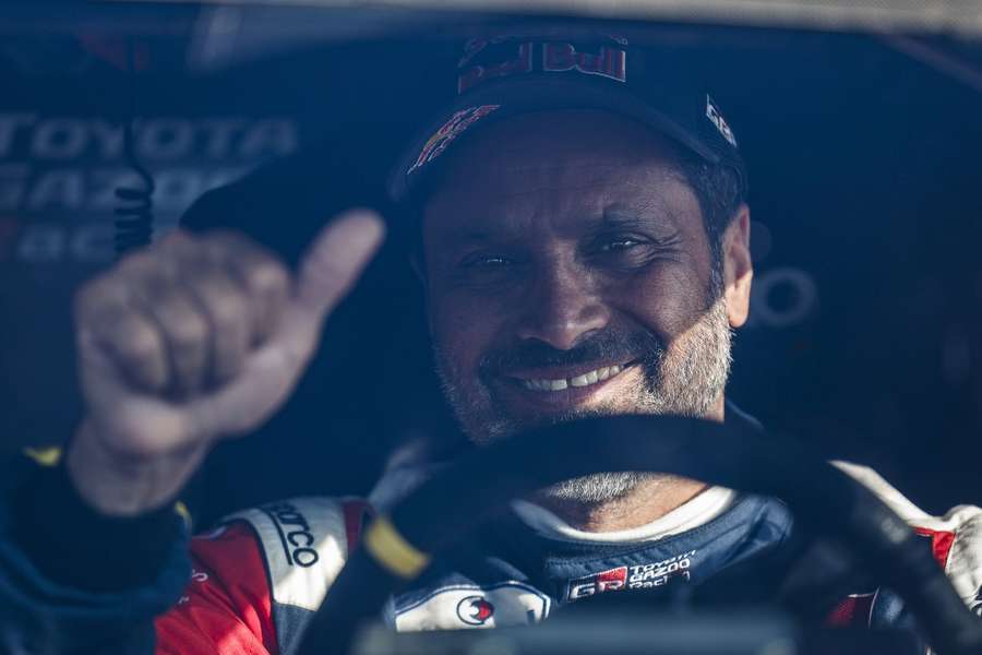 Al-Attiyah won the second stage at the 45th Dakar Rally