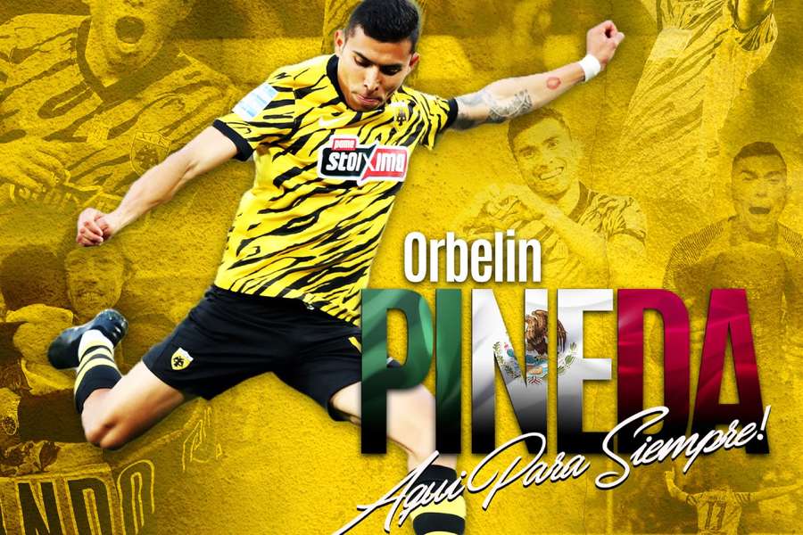 Orbelín Pineda assina pelo AEK Atenas
