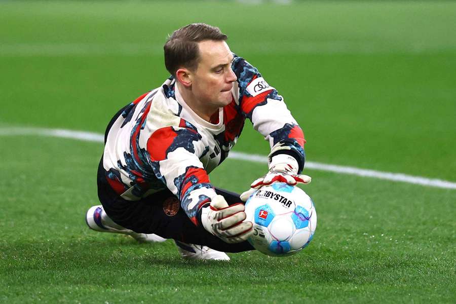 Neuer, portero alemán del Bayern de Múnich