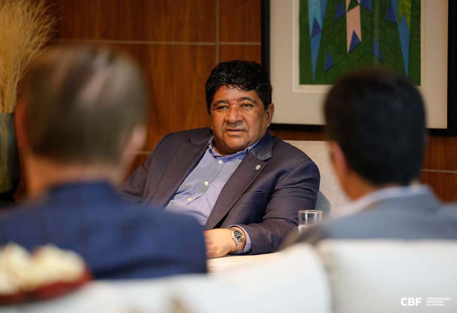 Ednaldo Rodrigues encontrava-se no Congresso da FIFA quando foi afastado da presidência da CBF Ednaldo Rodrigues encontrava-se no Congresso da FIFA quando foi afastado da presidência da CBF