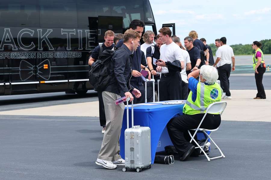 Das DFB-Team ist auf dem Weg nach New York zum dritten Gruppenspiel