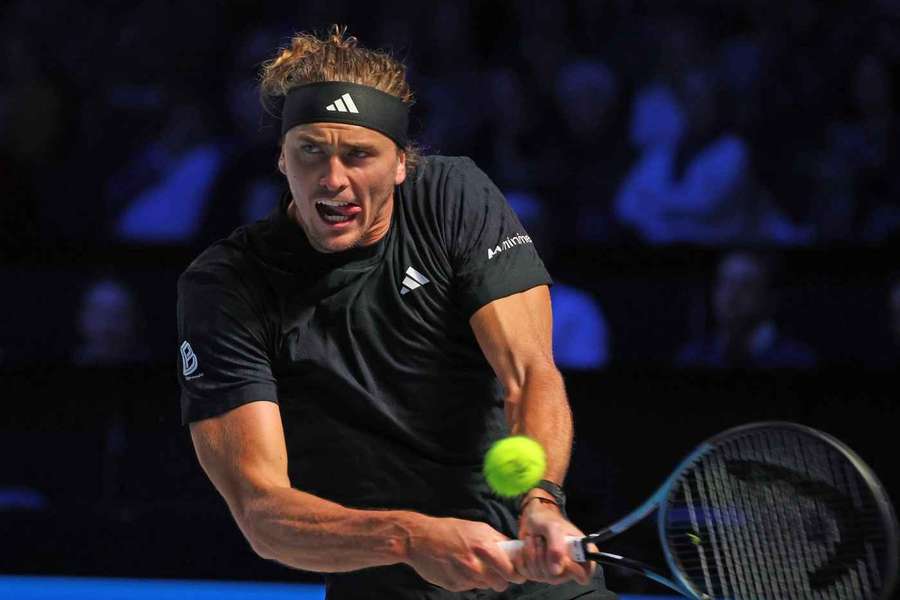 Alexander Zverev beißt sich durch.