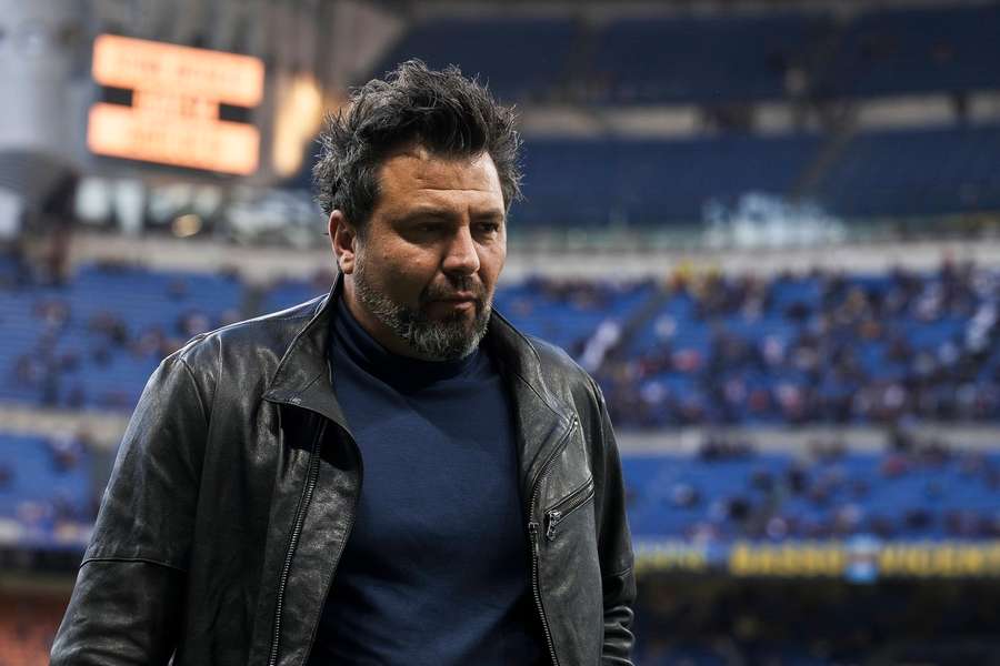 Sebastien Frey visiting a Serie A match in 2025 Sebastien Frey visiting a Serie A match in 2025
