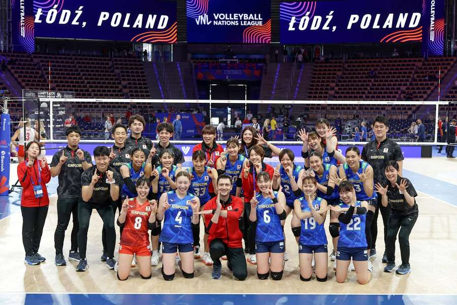 Japonki i Brazylijki górą w czwartkowych ćwierćfinałach Ligi Narodów w Łodzi