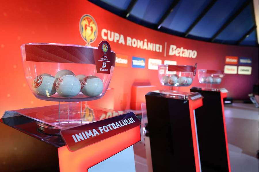 Tragerea la sorți pentru grupele Cupei României