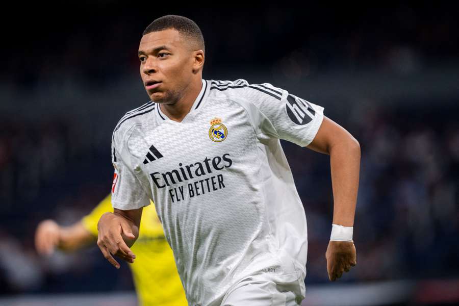 Kylian Mbappe of Real Madrid