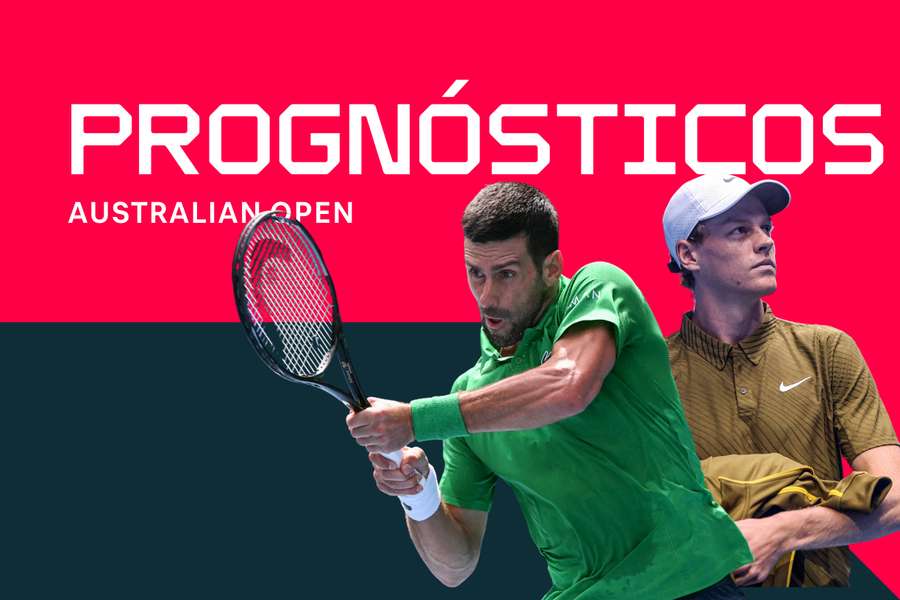 Djokovic - Sinner: Prognósticos, melhores apostas e odds (Open da Austrália)