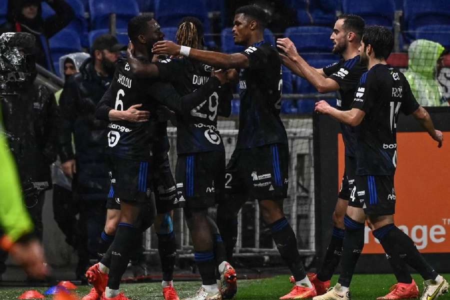 Strasbourg recorded a historic away win at Lyon