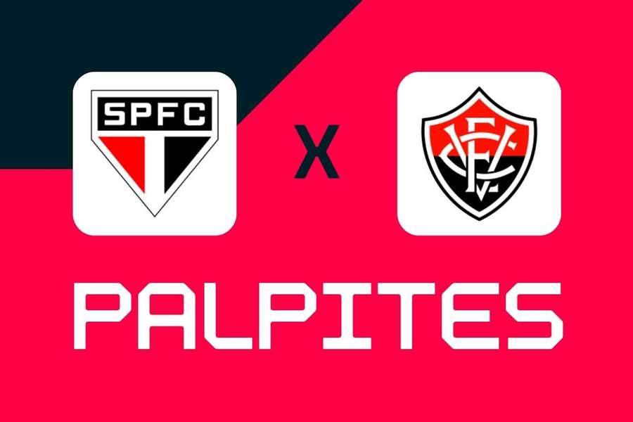 O São Paulo tentará a ganhar a quinta rodada seguida pelo Brasileirão contra o Vitória 