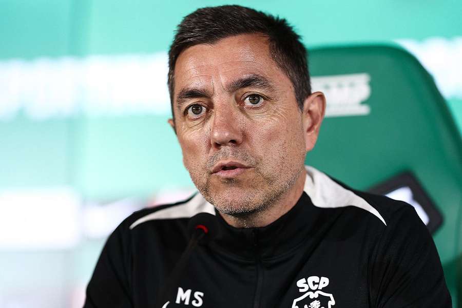 Micael Sequeira, treinador do Sporting Micael Sequeira, treinador do Sporting